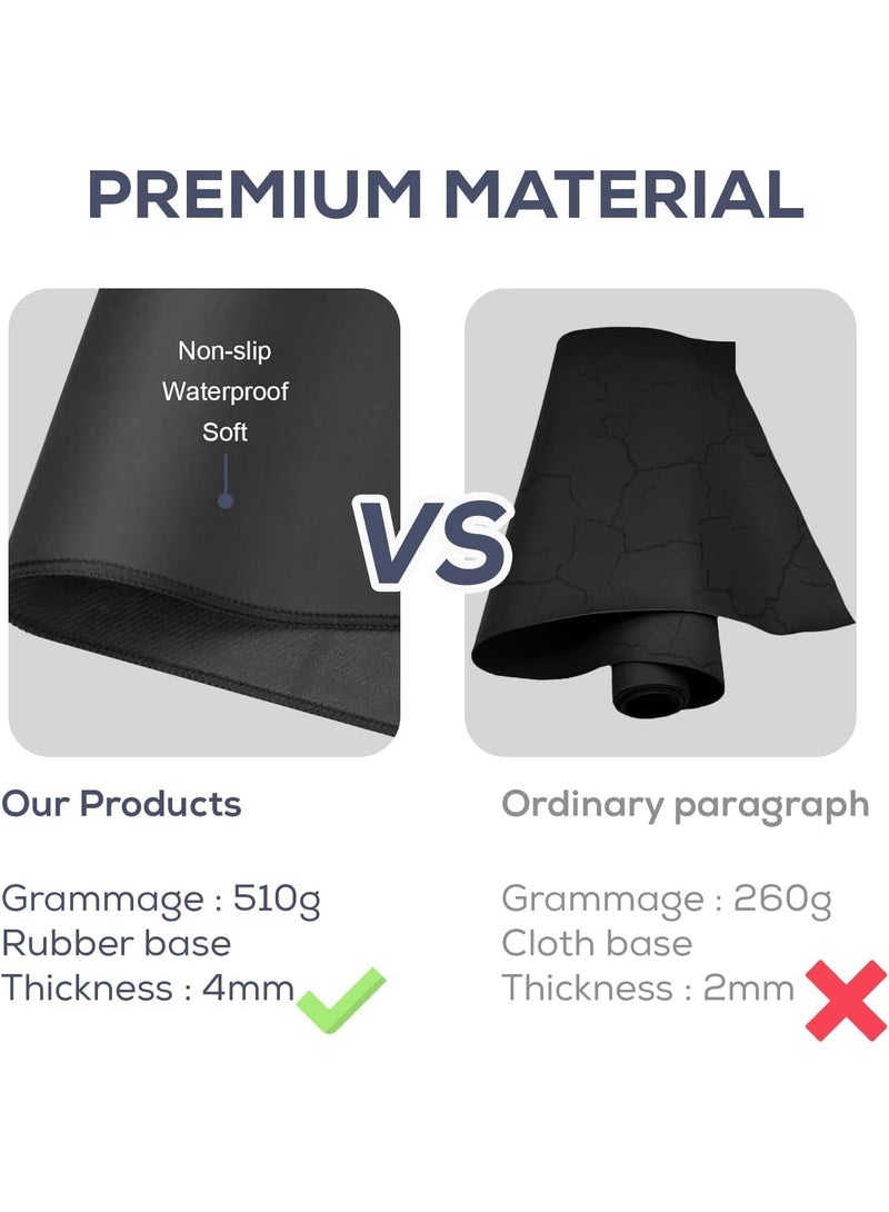 Grounding Mat, 23.6" x 15.7", Black/White, Reduce Anxiety, Stress, Improve Sleep, Balance - Image 4